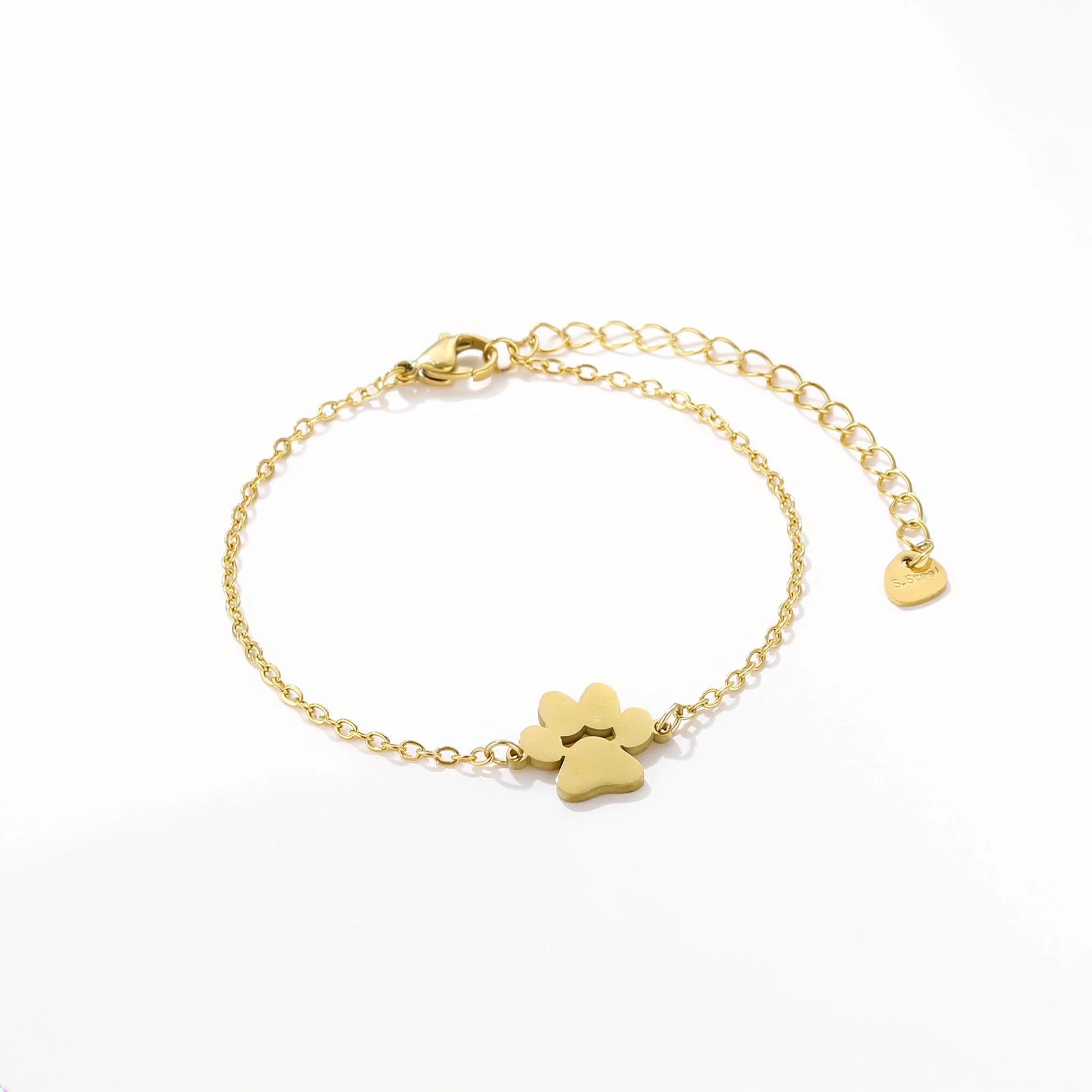 Minimal Dog Paw Bracelet